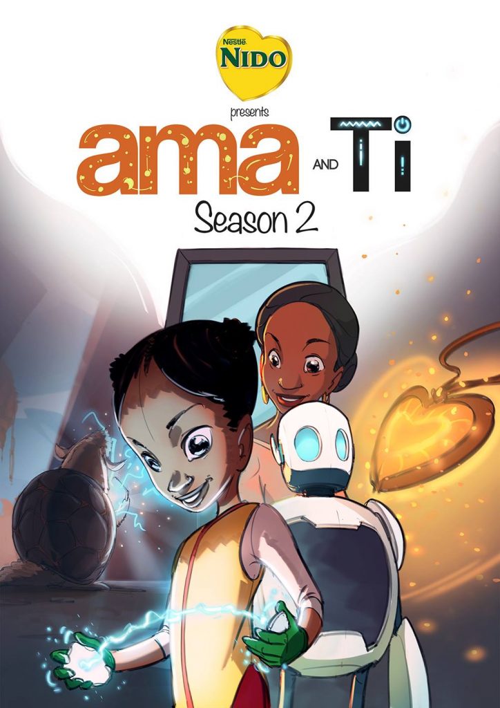 A young Ghanaian launching an African Renaissance through animations