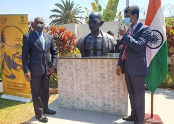 Gandhi bust put up in Malawi despite previous protests