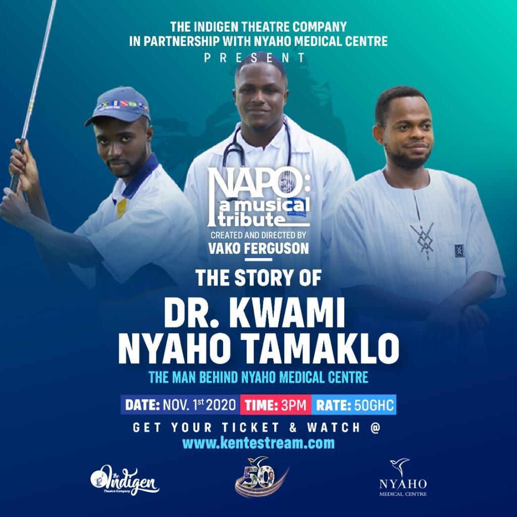 The Indigen Theatre to hold musical performance in honour of Dr. Nyaho