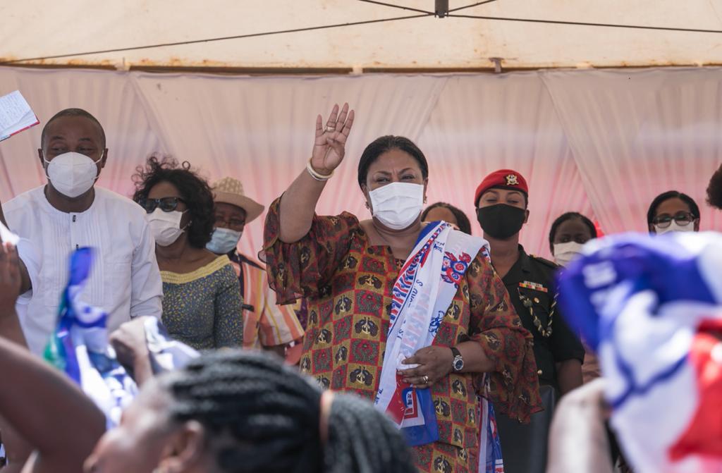 Vote based on Akufo-Addo’s record – First Lady to Ghanaians
