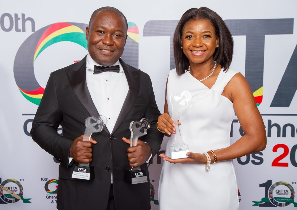 Afrifanom sweeps three awards at 2020 GITTA awards