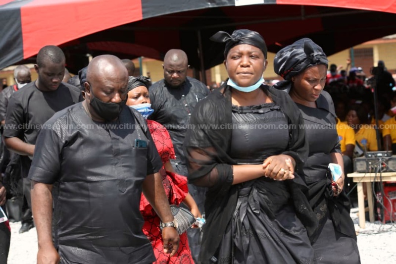 Akufo-Addo, Bawumia join mourners at funeral of late Mfansteman MP