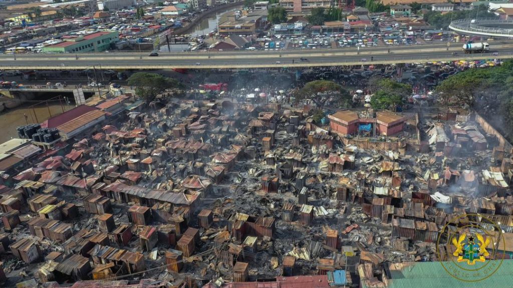 We’ll rewire all markets in Accra to prevent fire outbreaks – Nana Addo