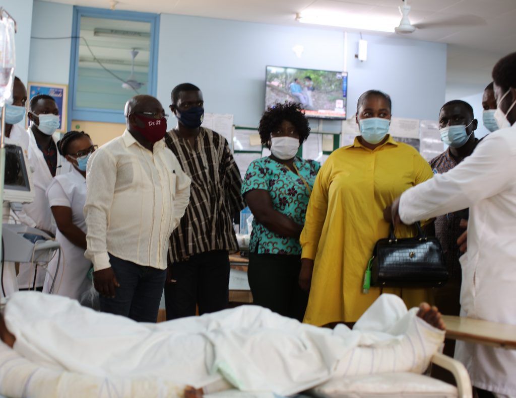 NPA donates medical supplies to Ho gas explosion victims