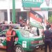 NDC supporters gathered in Kumasi for a protest