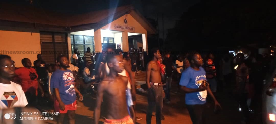 NDC supporters storm police station over arrest of Tema East parliamentary candidate