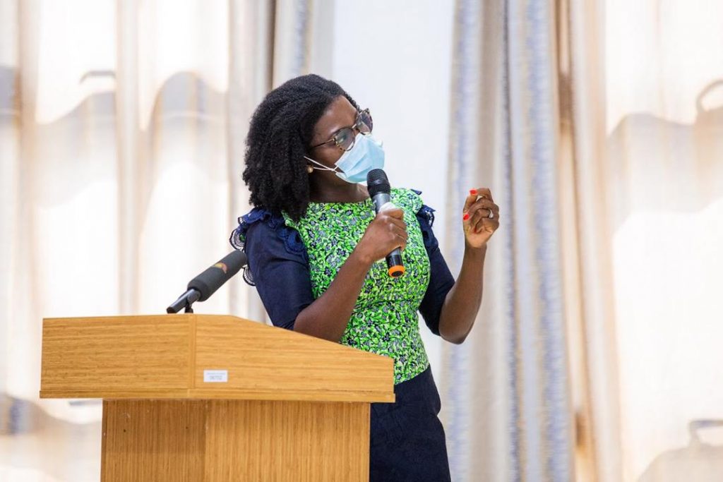 Dr. Haggar Hilda Ampadu, Executive Director and Inspector General of