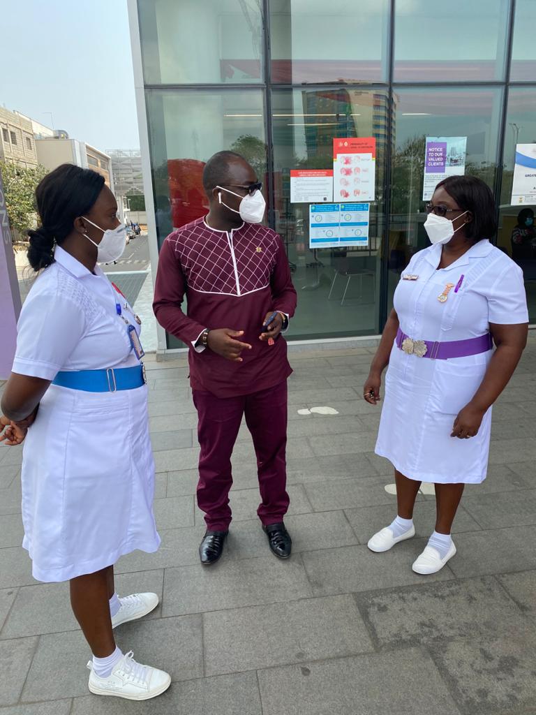 Vodafone Foundation donates PPE to Accra Regional Hospital