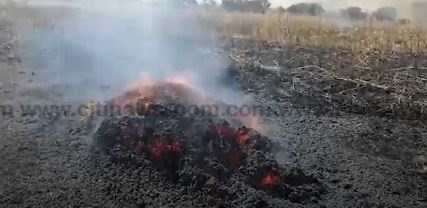 N/R: Fire destroys over 300-acre maize farm in Mion