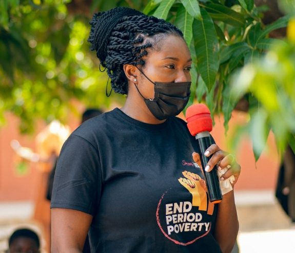 Menaye Donkor, Tracy SarkCess partner for ‘End Period Poverty’ project