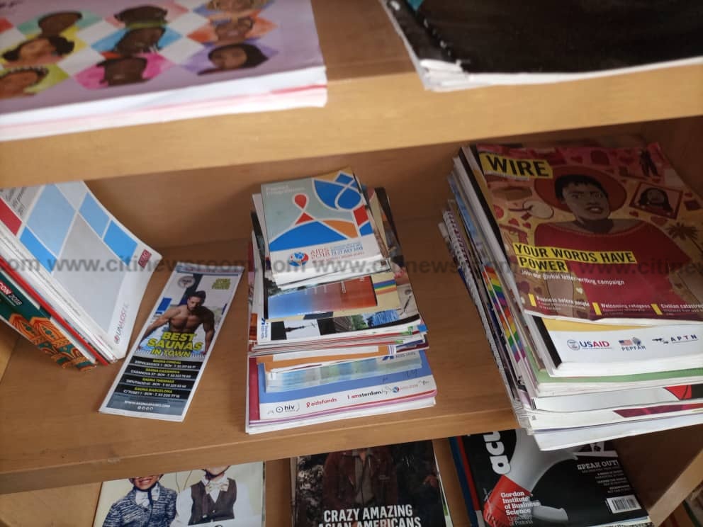 Security officials lock up LGBTQI office in Accra [Photos]