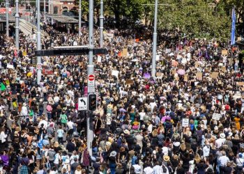 Australia March 4 Justice- Thousands march against sexual assault