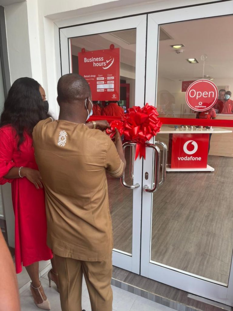 Vodafone unveils ultra-modern retail shop in Osu