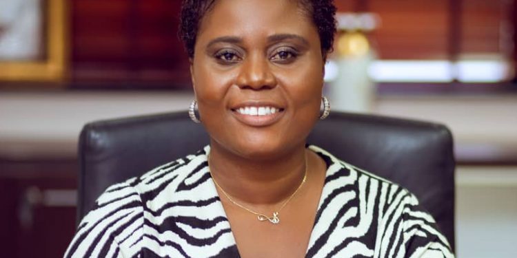 The Member of Parliament for Jomoro Constituency, Dorcas Affo-Toffey