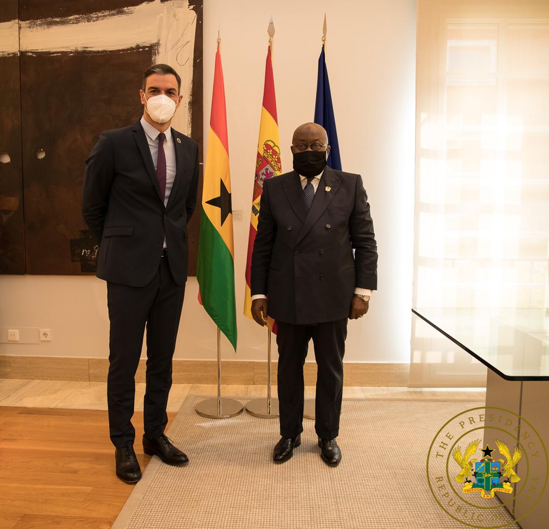 ‘Business opportunities from AfCFTA enormous’ – Nana Addo to Spanish government