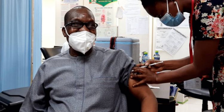 Speaker of Parliament, MPs receive COVID-19 vaccine