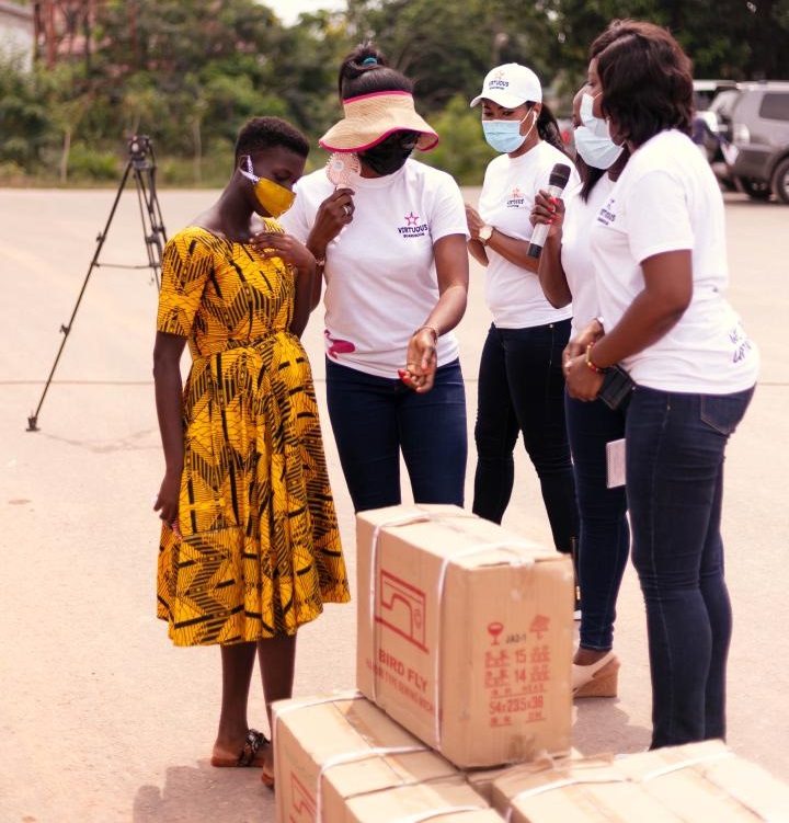 Virtuous Boardroom supports thirty teenage mothers in Ahanta West