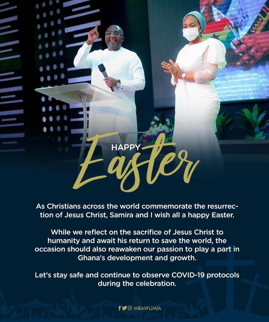 Adhere to COVID-19 protocols during Easter celebrations – Bawumia to Ghanaians