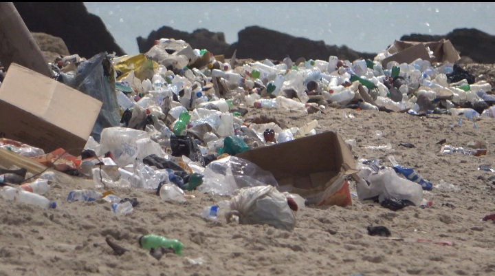 Plastic waste takes over Cape Coast beaches
