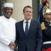 Chadian President Idriss Deby Itno and French President Emmanuel Macron in France. France has been a long-time supporter of the Deby regime.
Chesnot/Getty Images