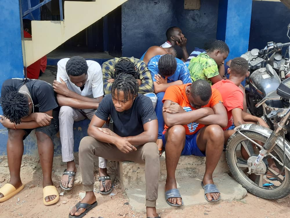 Nigerians Arrested in Kasoa