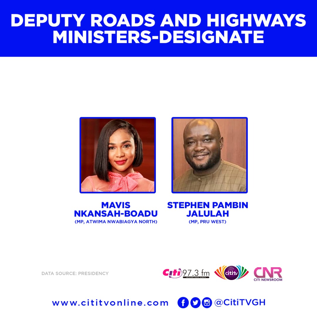 List of Deputy Ministers-Designate appointed in Akufo-Addo’s second term [Ingraphics]