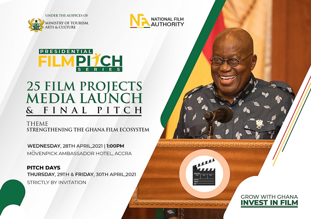 National Film Authority to hold final lap of Presidential Film Pitch Series