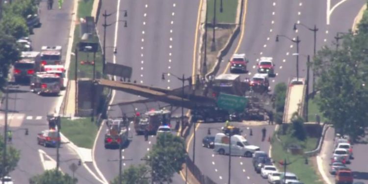 Several people were injured in a pedestrian bridge collapse in Washington, DC on Wednesday