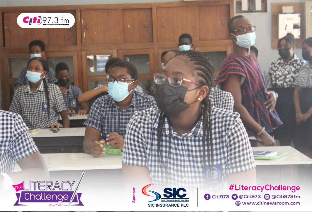 #LiteracyChallenge: Citi FM team engage with students of Soul Clinic International School