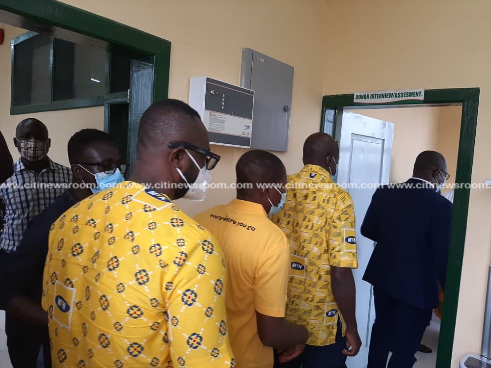 MTN hands over Blood Bank facility to Cape Coast Teaching Hospital