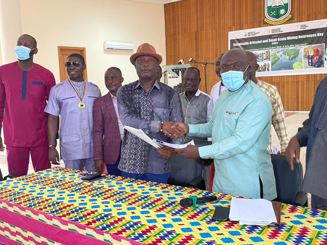 UMaT, Minerals Commission, ASMs sign MOU on sustainable small-scale mining