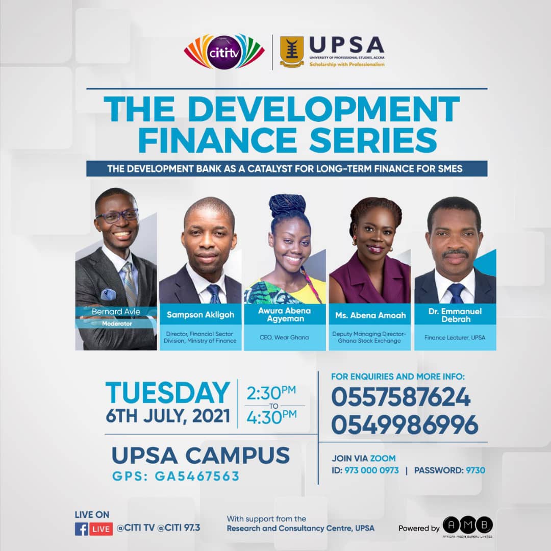 2nd edition of Development Finance Series on DBG slated for July 6