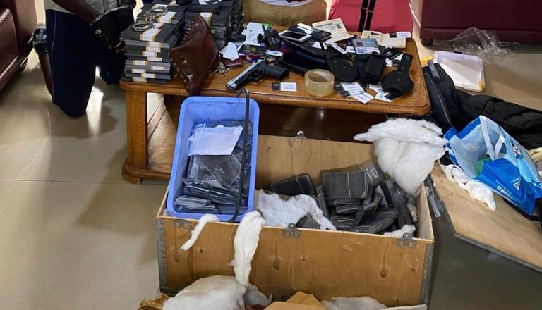 Five arrested with counterfeit money, firearm at Dansoman