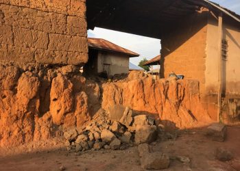 Wenchi: Building collapse kills mother and baby