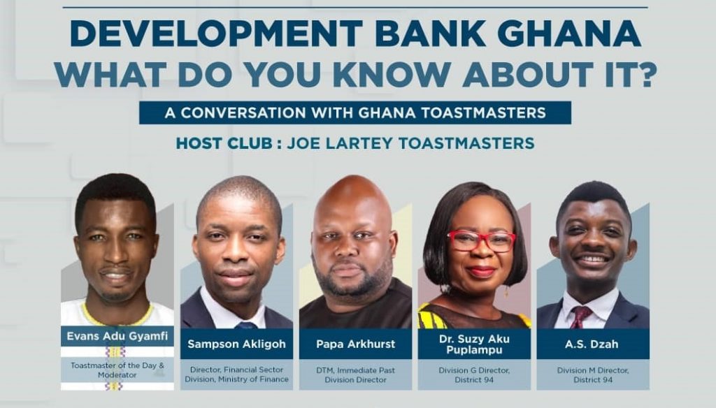 Toastmasters’s forum on DBG slated for August 26