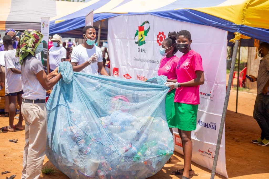 GRIPE, SESA Recycling mark World Cleanup Day at Krokrobite