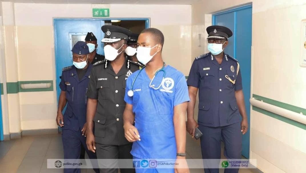 IGP in Tamale to visit officers involved in accident while on duty