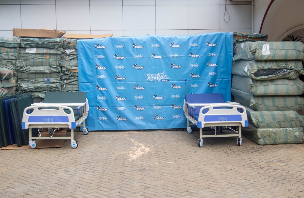 Orca Deco supports Rebecca Foundation with 176 hospital beds