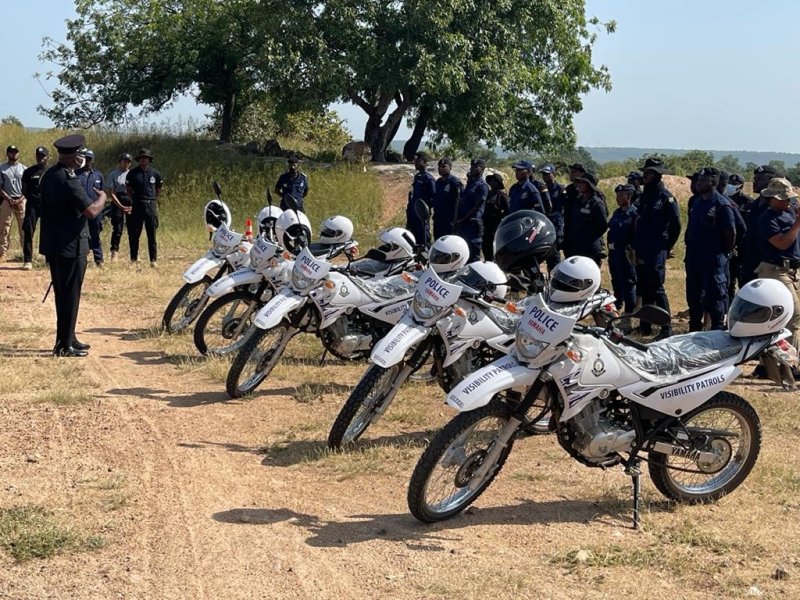 Pwalugu: Police trained on motorbike and high-risk operations