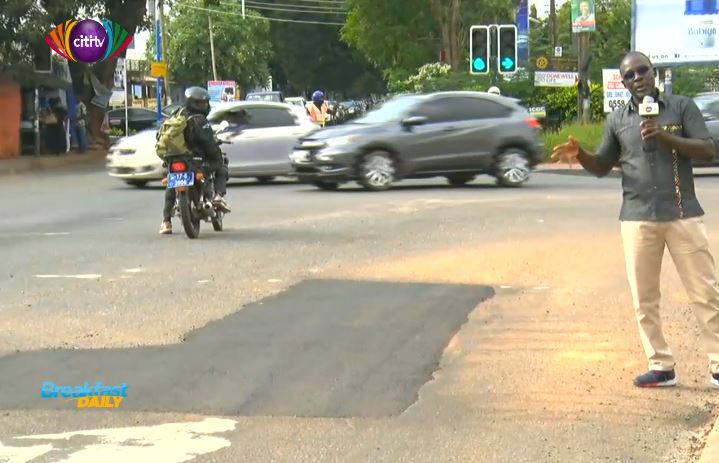 Government fixes ‘celebrated pothole’ at Cantonments after Citi TV’s report