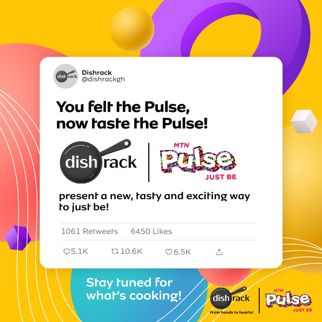 Dishrack, MTN Pulse begin new youth campaign, Taste the Pulse