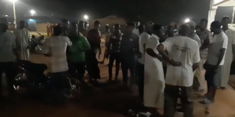 Angry residents who threatened to protest following the shooting
