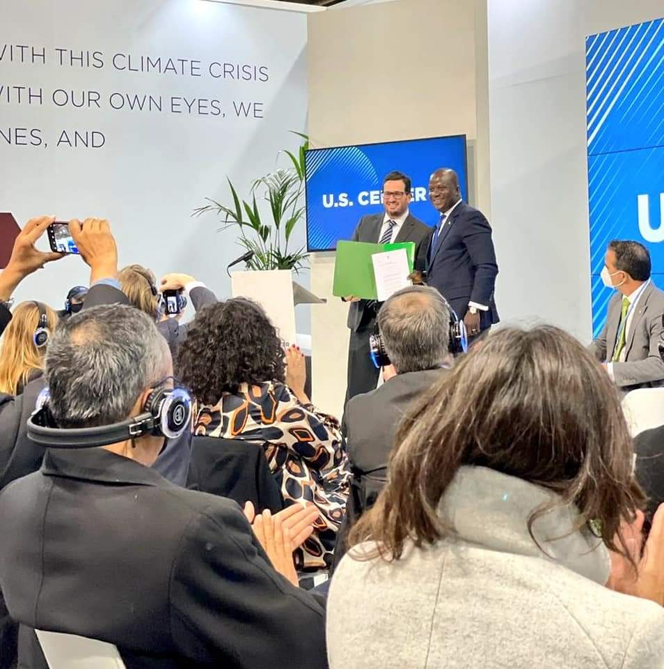 Ghana signs unto LEAF Coalition at UN climate change conference 