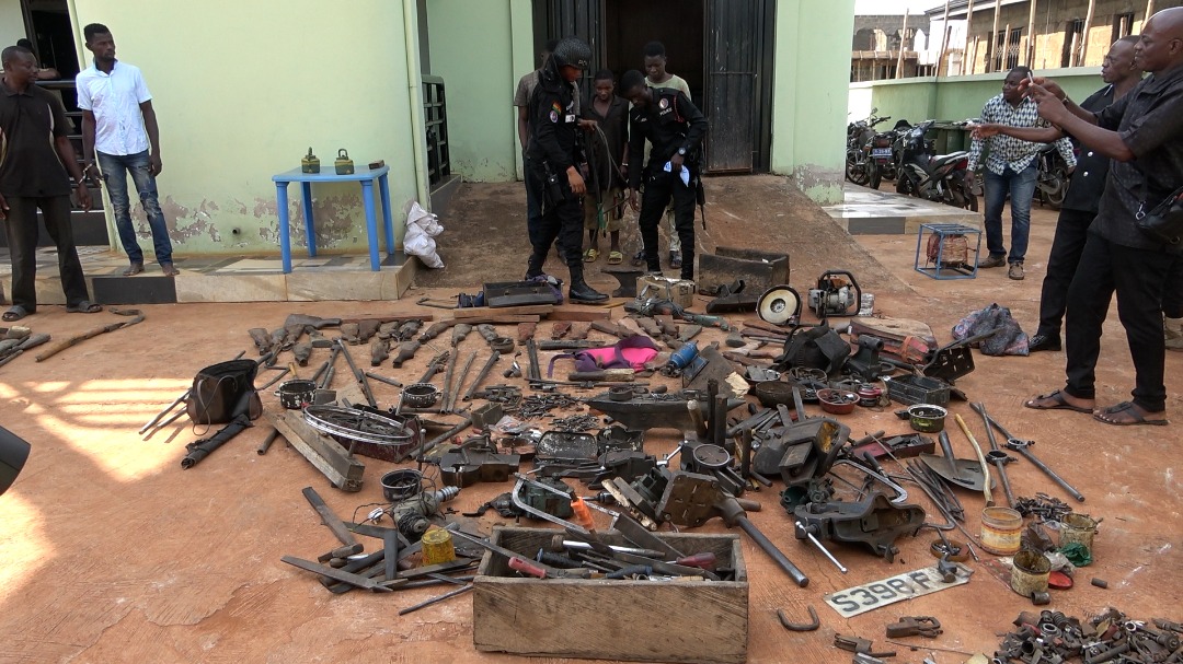 Bono East: Police crack down on gun manufacturing gang, five arrested