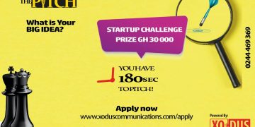 Xodus Foundation to give out GHS 30,000 grant in Start-Up challenge