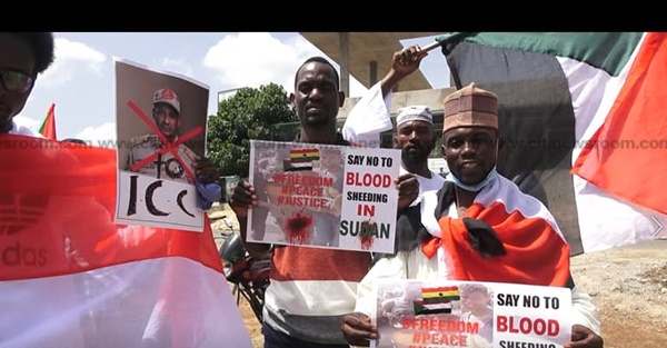 Hundreds of Sudanese throng embassy in Ghana to protest military takeover