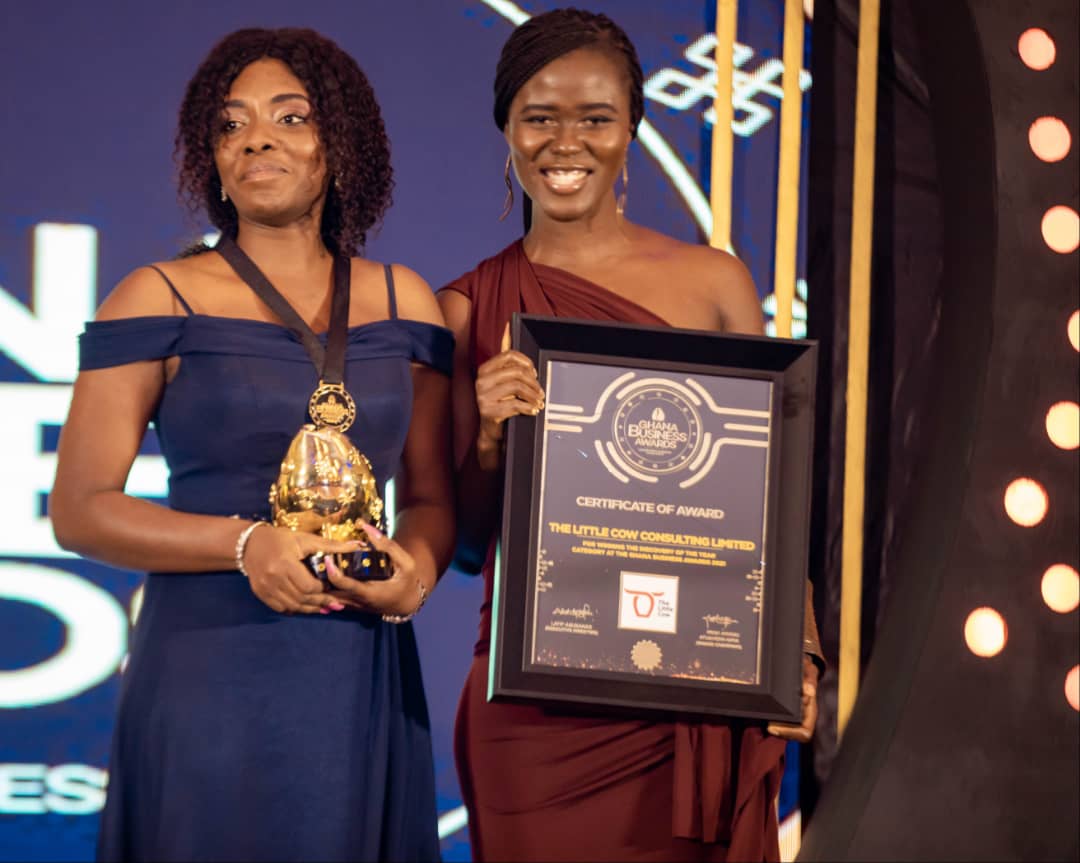The Little Cow Consulting Limited wins ‘Discovery of the year’ at 2021 Ghana Business Awards