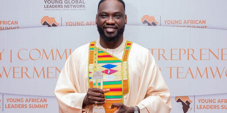Ohene Kwame Frimpong was one of 5 young Africans who were honoured.