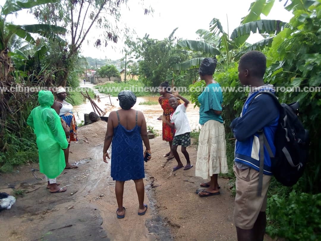 Pokuase: Abensu residents cry over deplorable bridge linking community