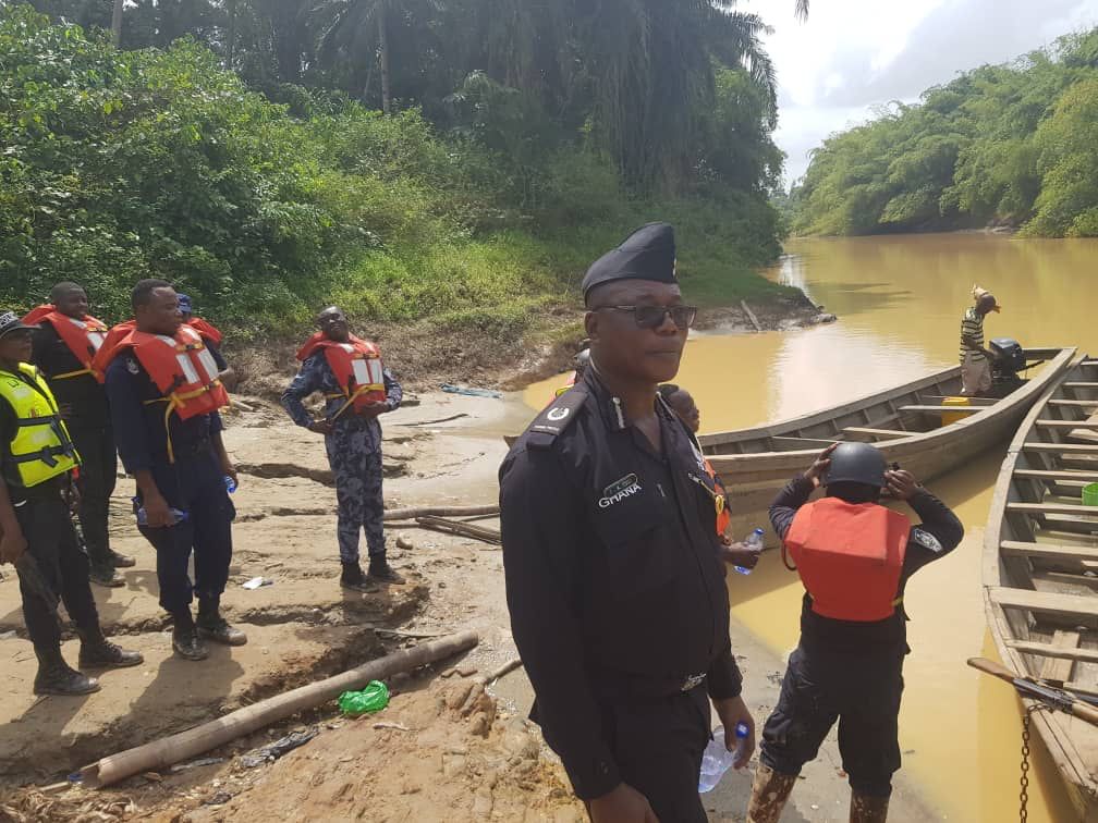 Illegal miners still polluting Ankobra River despite action by Nzema East Security Council